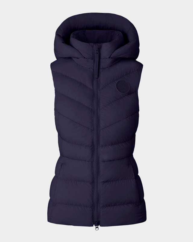 Clair Hooded Down Puffer Vest